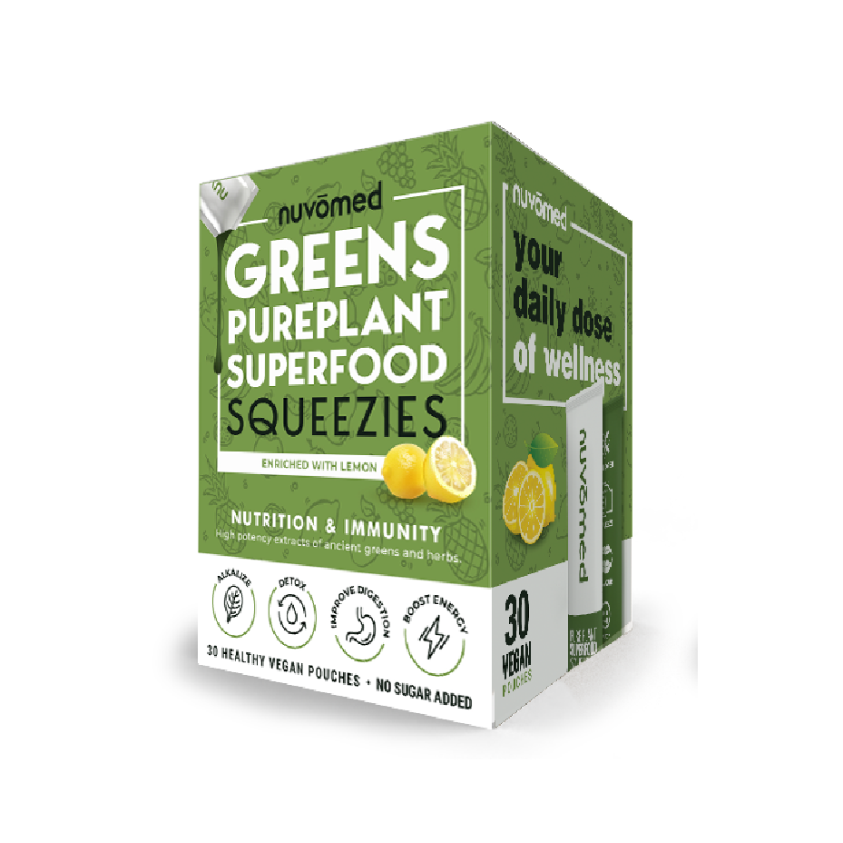 Nuvomed Squeezies Packaging Greens Mobile Image